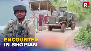 J&K: Four Terrorists Killed By Security Forces In Shopian Encounter; Search Operations Underway