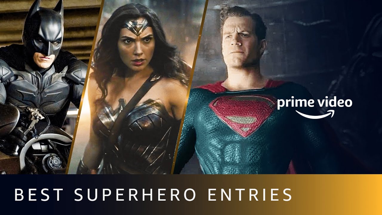 The Best Superhero Entries on Amazon Prime Video | Batman, Superman, Wonder  Woman - YouTube