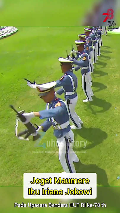 Joget Maumere Ibu Iriana Jokowi di Istana Negara || HUT RI ke-78th Republik Indonesia