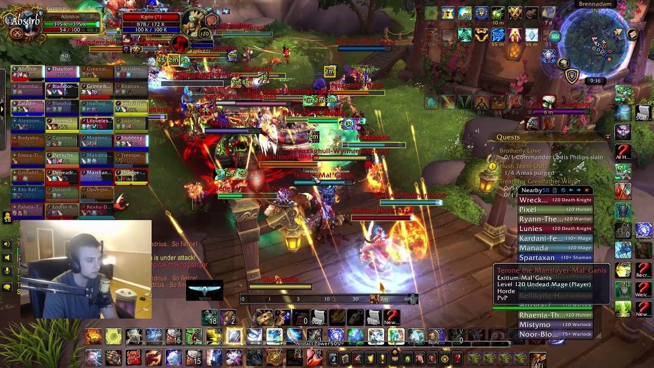 WoW War Mode PVP Ruin Gaming destroying Division VII, Warsong Vanguard