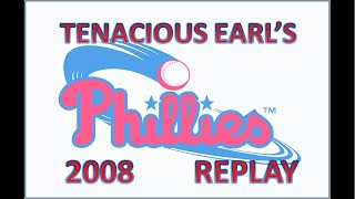 TBL 08PhilsSAdvReplay - G40 - vs Braves - Stratomatic Baseball