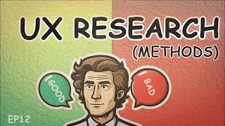 UX research methods For Beginners 2024 (Simplified) | EP12