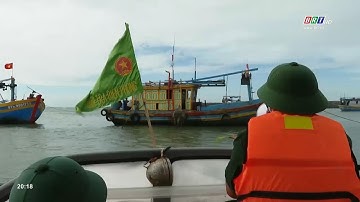 Cảng cá Bến Lội- Bình Châu vừa chống dịch, vừa hoạt động an toàn | BRTgo