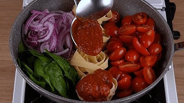 Dit is de lekkerste pasta die ik ooit heb gegeten