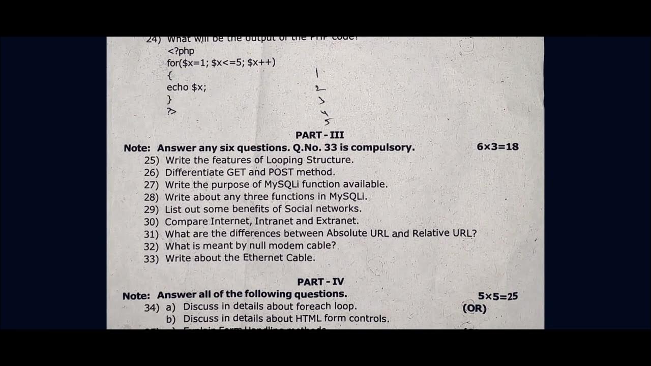 12th-std-second-revision-exam-computer-application-answer-key-youtube