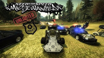 Never try 300 cops mod, you will get busted everytime | NFS MOST WANTED | #nfsmods