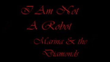 I Am Not A Robot with Lyrics On-Screen