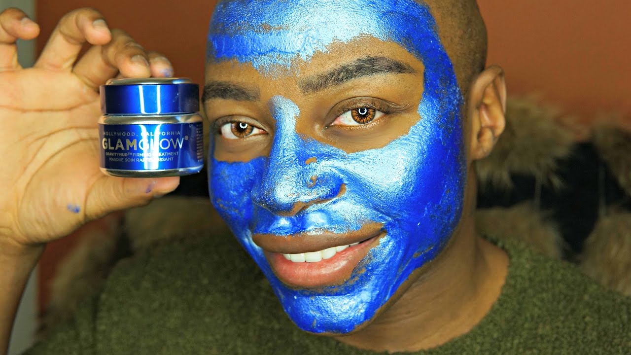 BLUE GLAMGLOW GRAVITY MUD Demo + Review