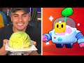 VOU COMER REPOLHO ATÉ LIBERAR O SPROUT NO BRAWL STARS!!