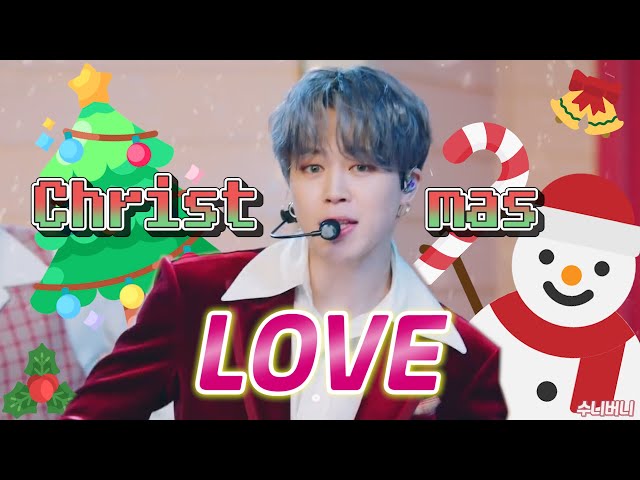 [방탄소년단 지민] Christmas Love 뮤비 class=