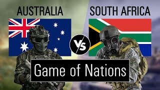 Australia vs South Africa military power comparison - 2021