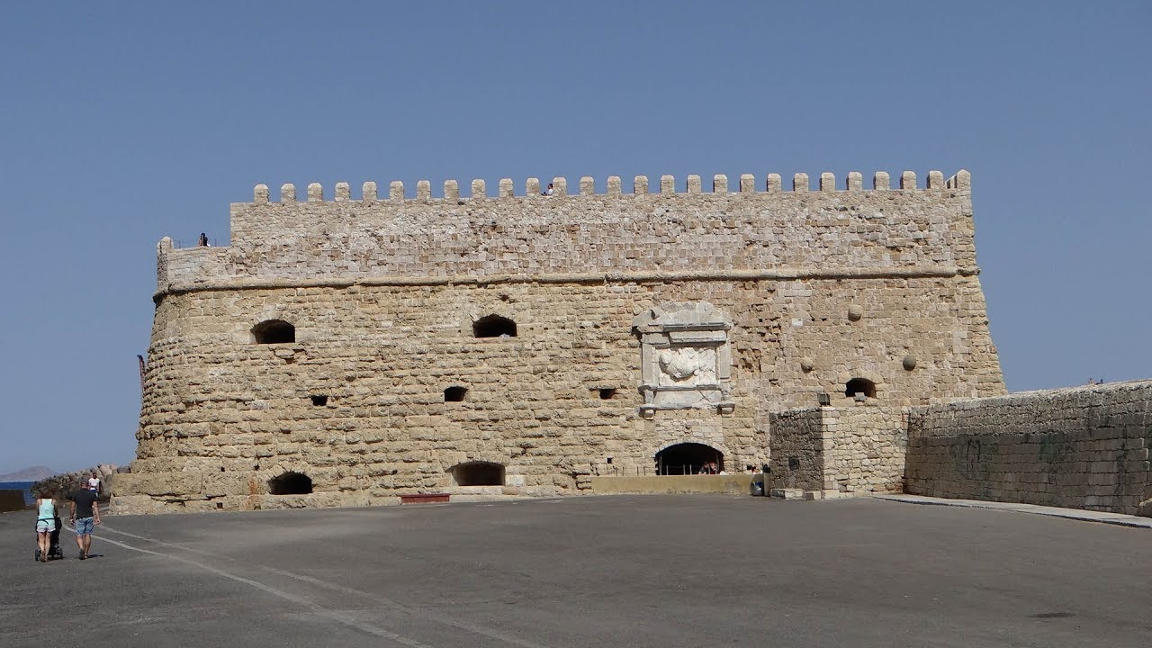 Rocca Al Mare Forteca Wenecka Heraklion Kreta 2017 YouTube