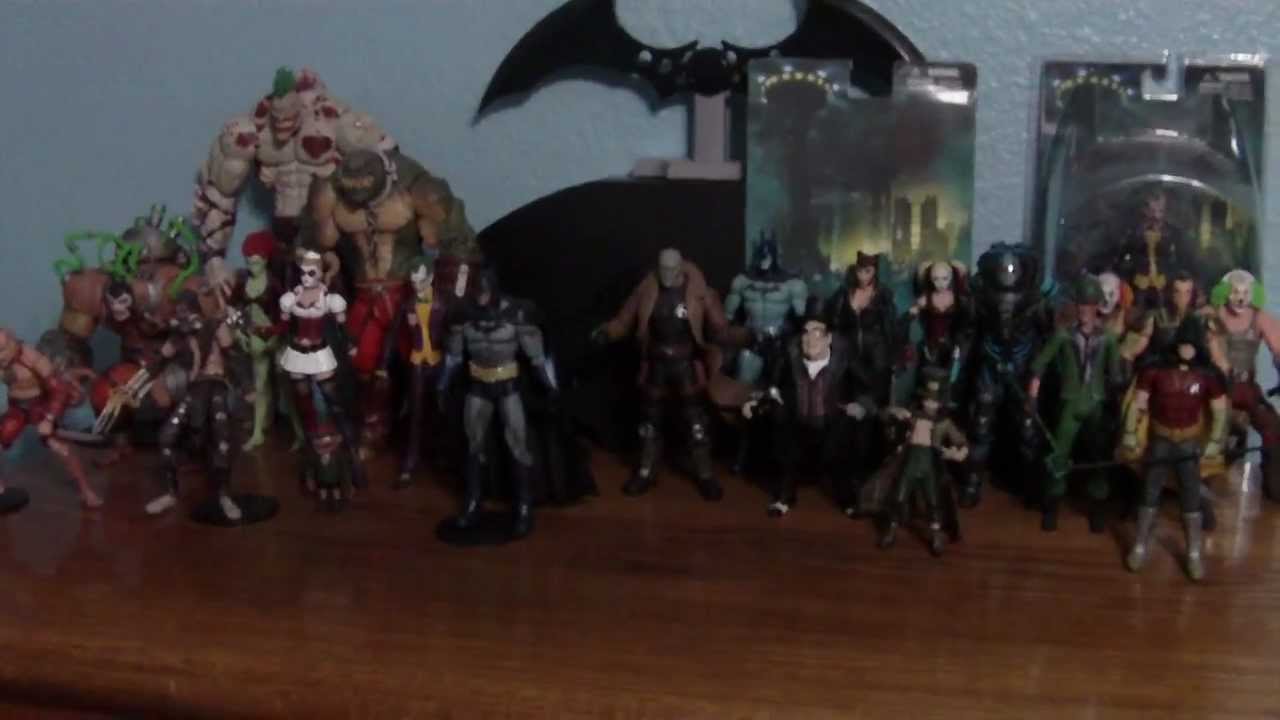 batman arkham figure collection