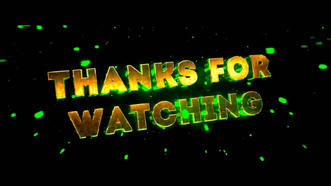Thanks For Watching Intro Join YouTube