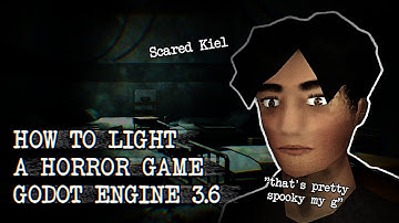 How I Do Lighting In My Horror Game // Godot Engine Tutorial