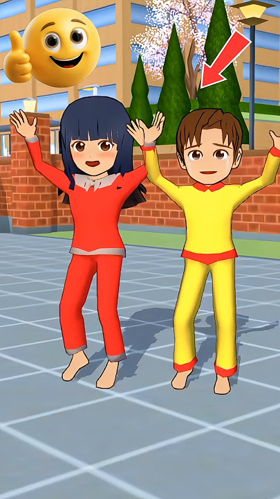 Kebahagiaan anak-anak terasa sangat menyenangkan #shortsfeed #sakuraschoolsimulator