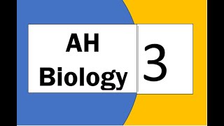 Advanced Higher Biology Unit Three: 2a Pilot Study and 2b Experimentation