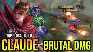 CLAUDE BEST BUILD 2024 | TOP GLOBAL CLAUDE GAMEPLAY | MOBILE LEGENDS✓