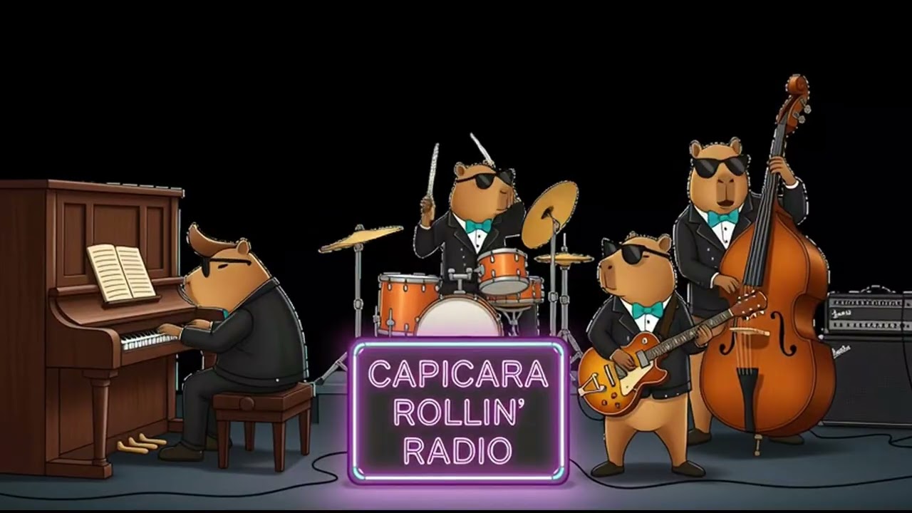 1950s Rock & Roll Rockabilly – Midnight Vinyl Swing (1 Hour Driving Instrumental)