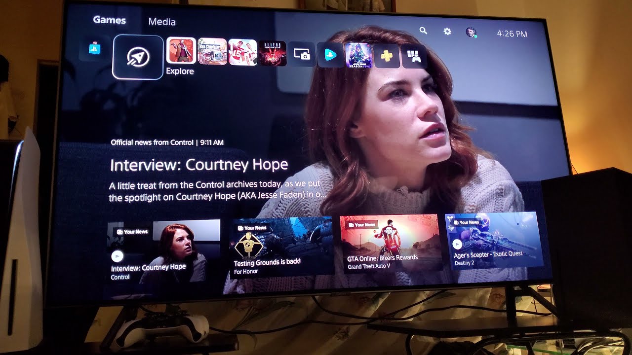 Samsung Q8FN 65 inch QLED with PS5 - YouTube