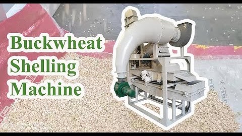 Buckwheat Shelling Peeling Machine/Buckwheat Processing Equipment