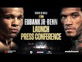 Chris Eubank Jr vs Conor Benn - First Press Conference