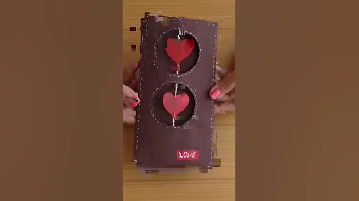 Valentine's Day Card❤️ #Shorts