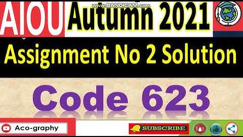 ⏩ AIOU Code 623 Solved Assignment No.2 Autumn 2021 || Level: M.ED/MA Education