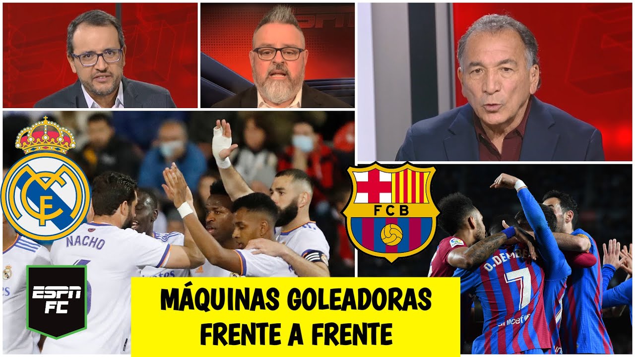 LA LIGA Real Madrid y Barcelona LLEGAN ENCENDIDOS al Clásico con racha ...