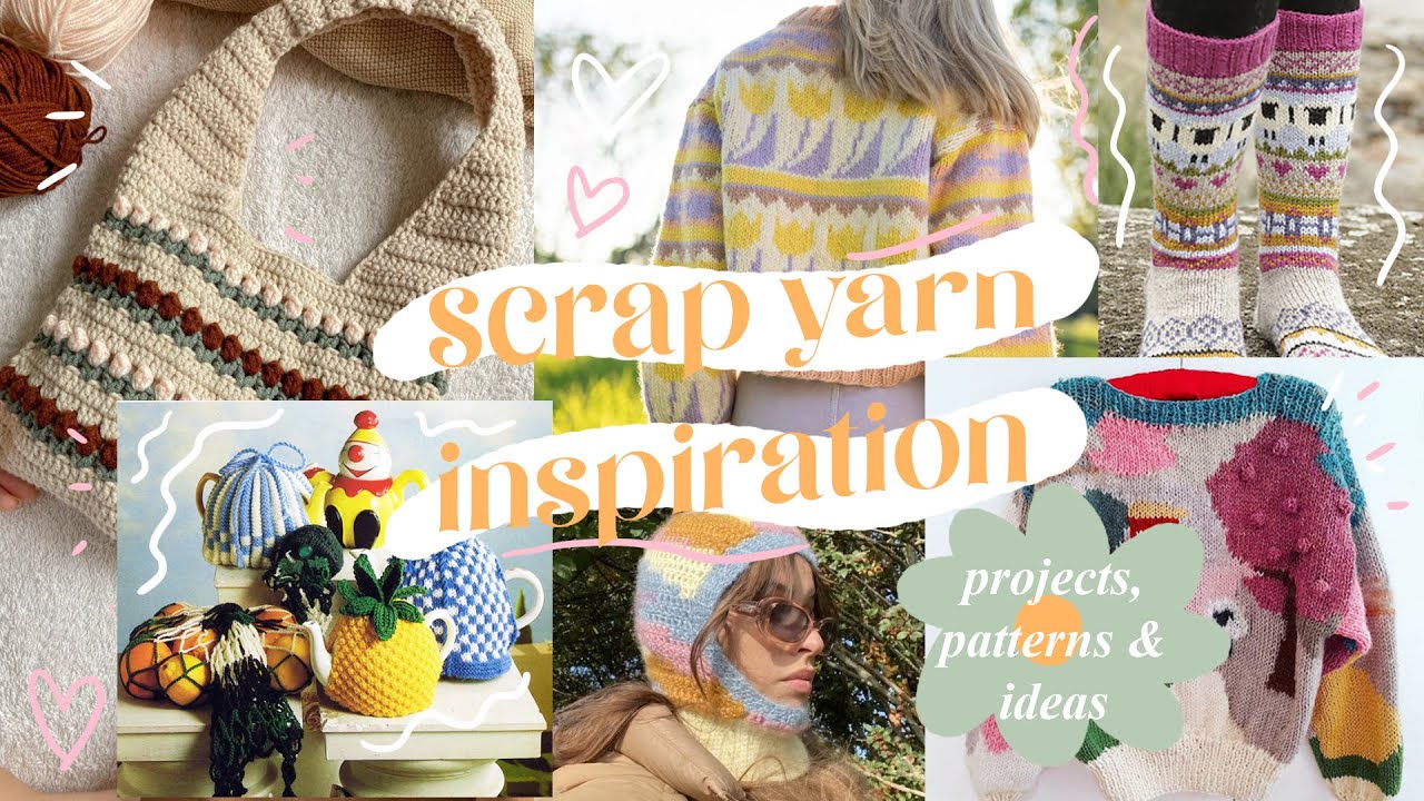 24 Beautiful Scrap Yarn Crochet Patterns - Crochet Life