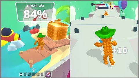 Pixal RunnerJuice All Levels Walkthrough Gameplay iOS,Android Relaxing Video Update Level BG