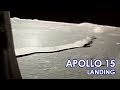 APOLLO 15 Landing stabilized (1971/07/30)