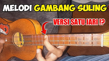 MELODI PERAHU LAYAR VERSI SATU JARI ⁉️