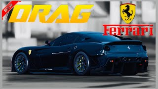 FERRARI 599XX NEW CAR [4K] (DRAG TUNE+Acceleration) Forzahorizon5 ferrari ferrari_speed_