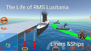 The Life of RMS Lusitania | Ship Mooring 3D