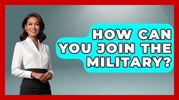 How Can You Join the Military? | Air Guard Commanders