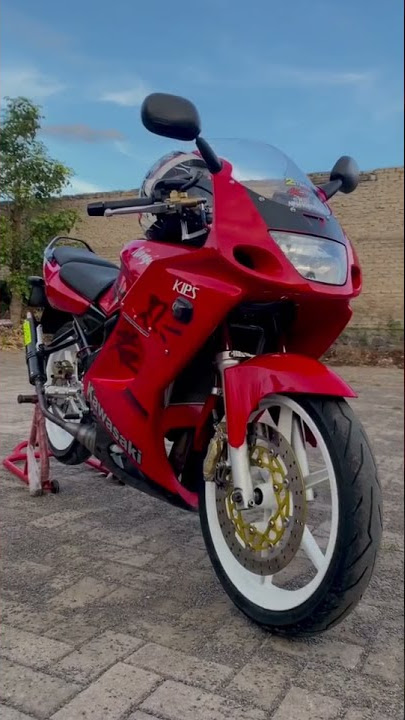 NINJA RR MERAH #storywa #kawasakininja #storybalap