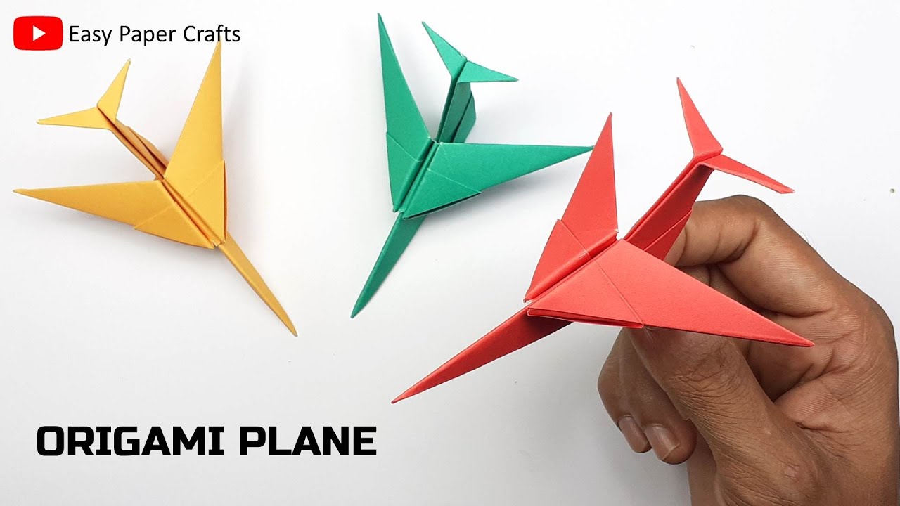 Instructions How To Make Origami Paper Airplane Stock Illustration -  Download Image Now - Paper Airplane, Instructions, Origami - iStock