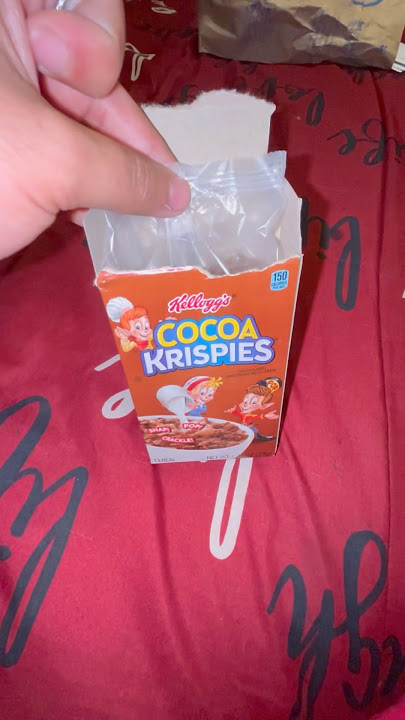 Cocoa Krispies #fyp #breakfast #cereal #yum #lifehack #lifehacks #tiktok #reels #youtube #viral #yee