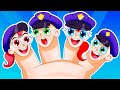 Finger Family Police | Kids Songs