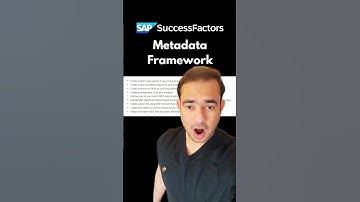 What is Metadata Framework (MDF)?