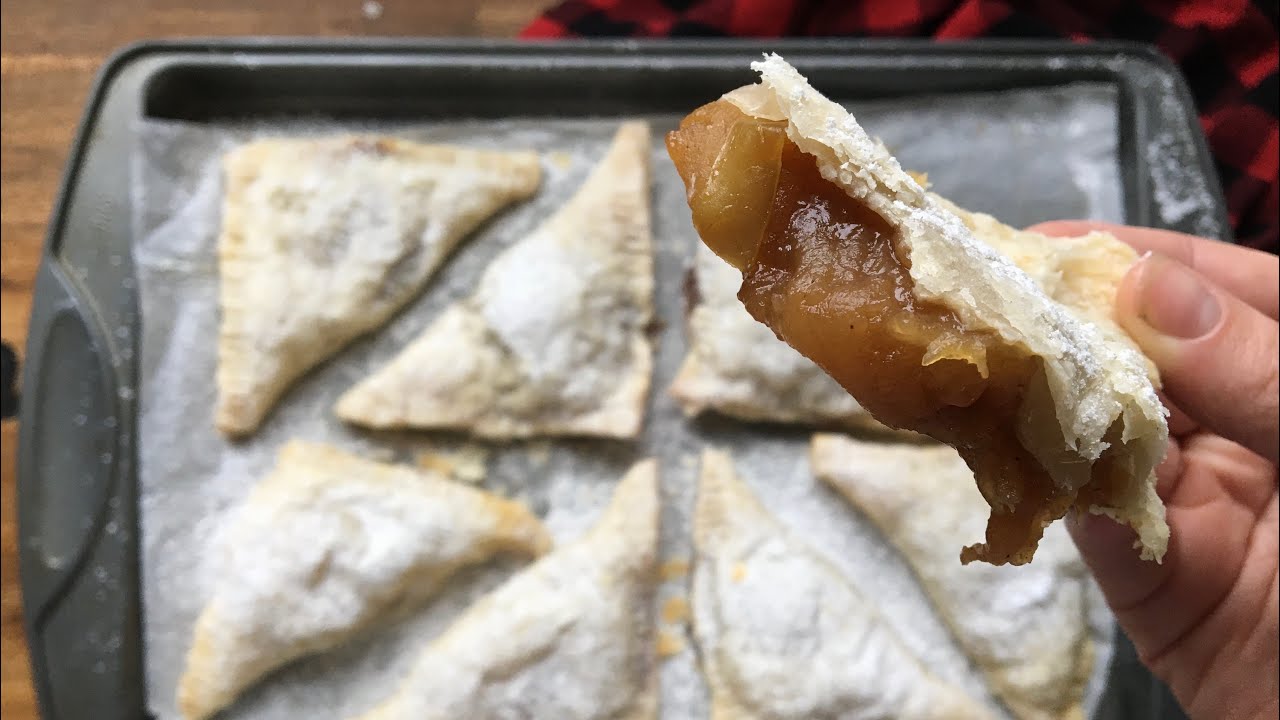 Puff Pastry Apple Turnovers - Cooking For My Soul