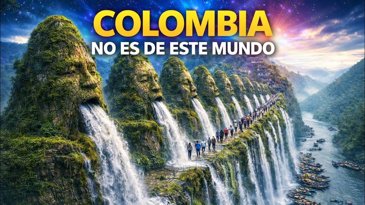 Estos LUGARES de COLOMBIA NO PARECEN de ESTE PLANETA 🇨🇴🔥 ¡No creerás lo que vas a ver! | P2