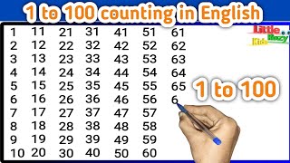 learning counting video, kids numbers, one to hundred, ginti 100 tak, 1 to 100 counting in english