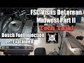 FSC Visits DeLorean Midwest Part 2,  Bosch Fuel Injection Explained