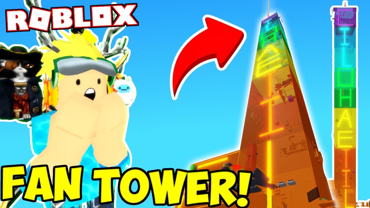 THEY MADE A TOWER FOR ME?! | Roblox JToH Community Tower - YouTube