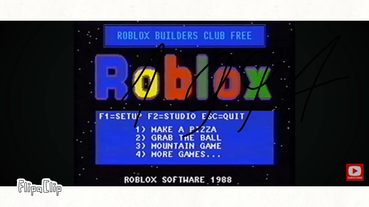 Roblox 1988 YouTube 