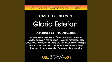 Mientras Tanto (Instrumental Version) (Originally Performed By Gloria Estefan)