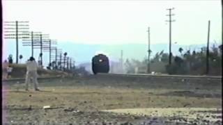 Steam Railroad Series 42 - Santa Fe 3751 at Frost, CA August 19, 2002