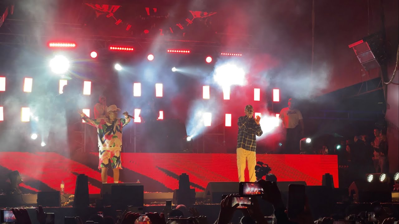 Ángel y Khriz - Ven Báilalo / Noches Tristes / Ayer La Vi @ Reactívate 8 (Lima) [Perú 2022]